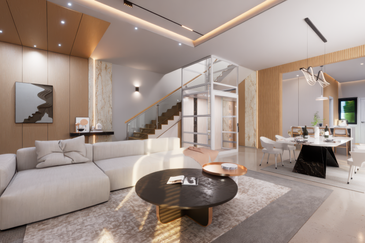 Puchong South Meranti Garden 3 Storey Semi D Brand New 35x90 with Built Up 4,327 sqft, Private Lift, Individual Title, 