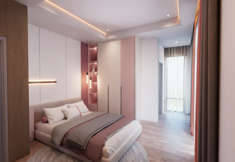 Puchong South Meranti Garden 3 Storey Semi D Brand New 35x90 with Built Up 4,327 sqft, Private Lift, Individual Title, 