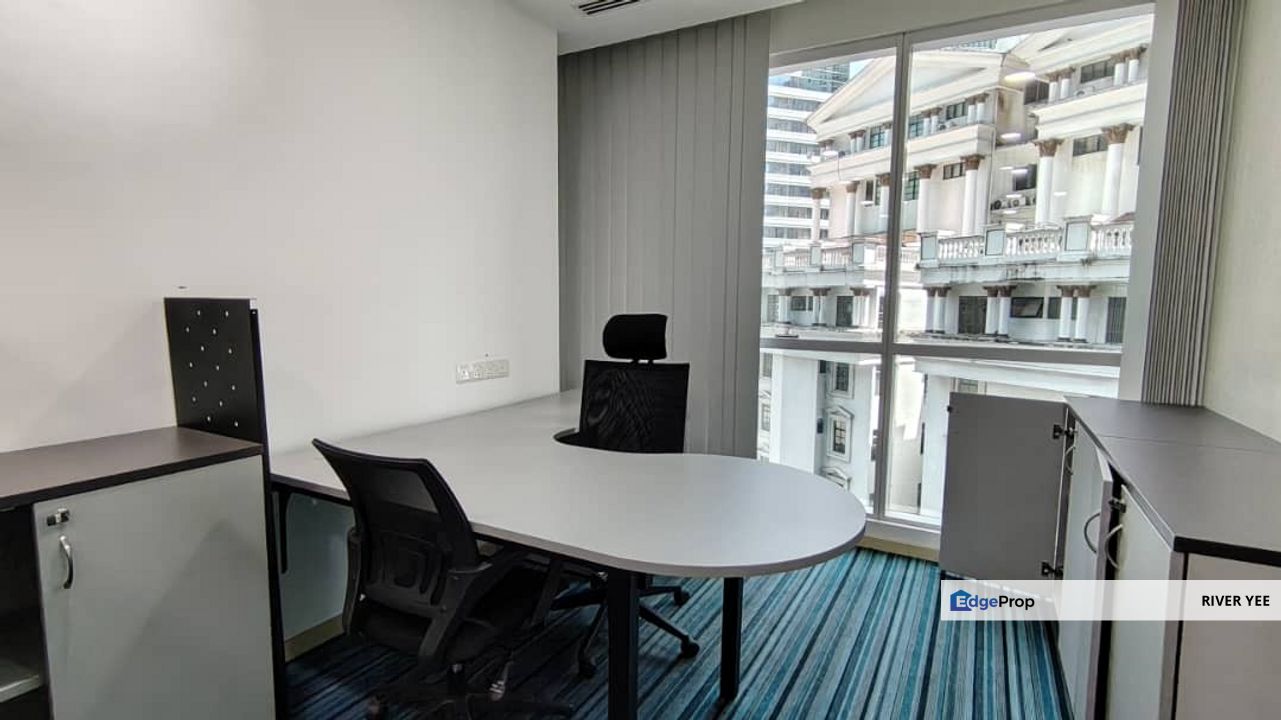 KLCC Office Binjai 8 Premium Soho, Fully Fitted, 2 Rooms & Meeting Rooms, 8 Workstations with Pantry, MRT & LRT Ampang Park, Next to Jalan Tun Razak, Kuala Lumpur, KLCC