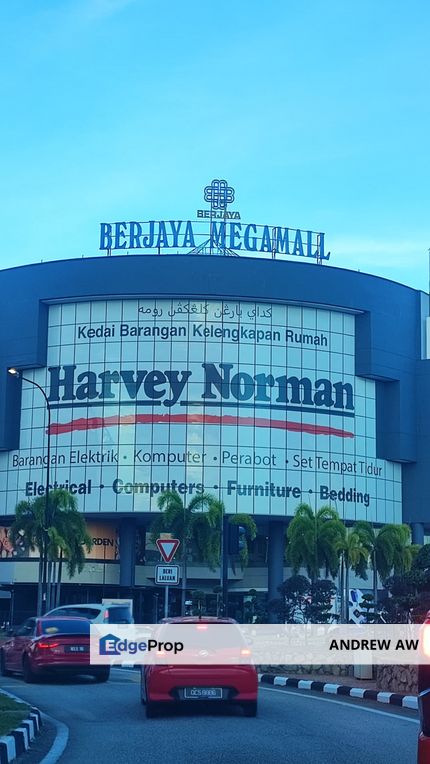 Retail Space For Rent at Berjaya Megamall Kuantan, Pahang, Kuantan