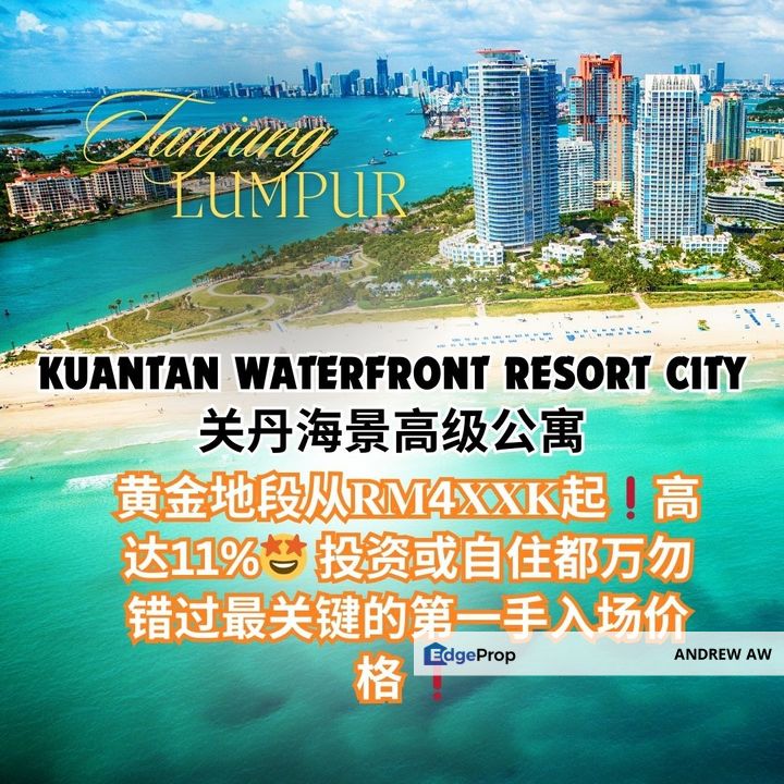 Introducing a Prime Investment Opportunity in Kuantan Seafront, Pahang, Kuantan