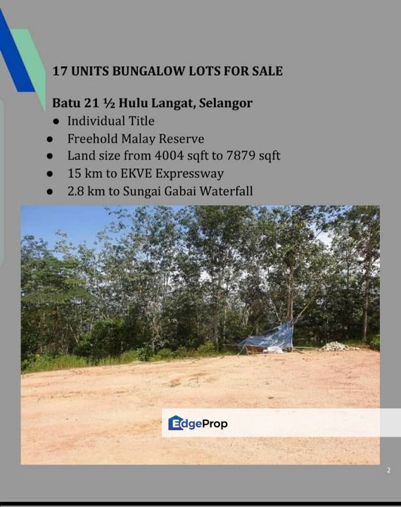 Geran Individu Tanah Lot Banglo Sungai Lui Batu For Sale Rm148 148 By Wan Nor Fadhilah Mohamed Edgeprop My