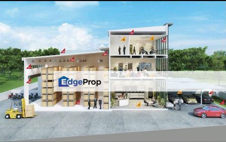 2.5 Storey Semi Detached Factory Warehouse Seksyen 13 Bandar Baru Bangi , Selangor, Bangi