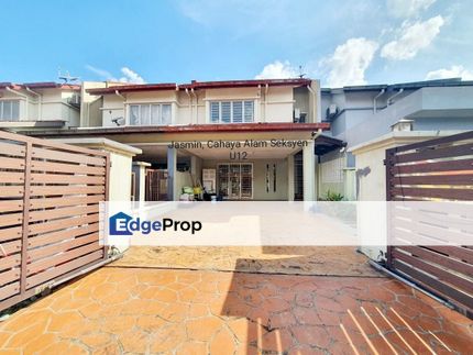 TURUN HARGA Double Storey Terrace Jasmin Cahaya Alam Seksyen U12 Shah Alam , Selangor, Shah Alam