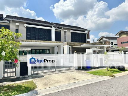 [FREEHOLD] Double Storey Superlink Aralia Elmina Gardens, Selangor, Shah Alam