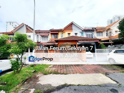 [CHEAPEST] Double Storey Terrace Jalan Ferum Seksyen 7 Shah Alam, Selangor, Shah Alam