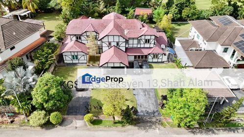 [PARTLY FURNISHED] Double Storey Bungalow KGSAAS Seksyen 13 Shah Alam, Selangor, Shah Alam