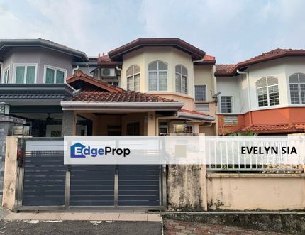 Well-Kept 2 Storey 24’ x 75’ Superlink House at Damai Murni For Sale, Kuala Lumpur, Cheras