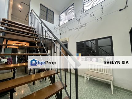 Renovated Modern Industrial, walk-up Single Storey Terrace with Mezzanine Floor For Sale@ Taman Taynton View, Kuala Lumpur, Cheras