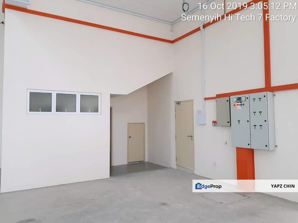 Semenyih Hi-Tech 7 industrial park, 1.5 storey Freehold Semi D Factory, Selangor, Semenyih