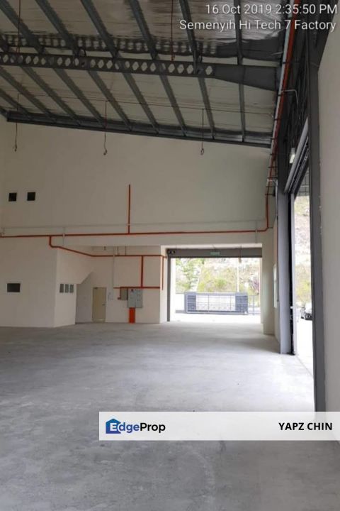 Semenyih Hi-Tech 7 industrial park, 1.5 storey Freehold Semi D Factory, Selangor, Semenyih