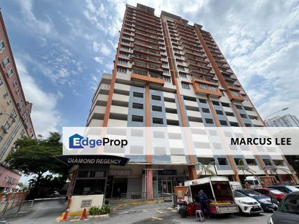 Diamond Regency Condo Jalan Gombak Setapak For Sale, Kuala Lumpur, Setapak