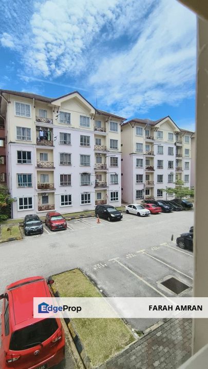 Repainted! Delima Apartment Bukit Jelutong Shah Alam, Selangor, Shah Alam