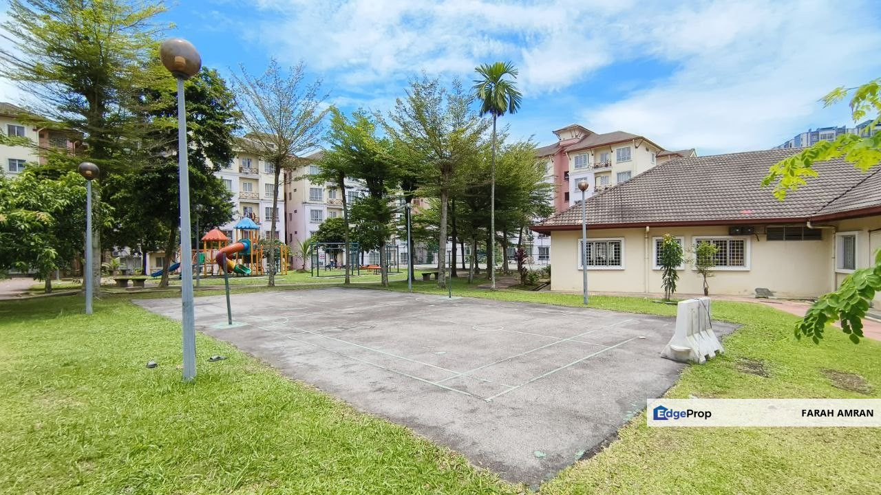 Repainted! Delima Apartment Bukit Jelutong Shah Alam, Selangor, Shah Alam