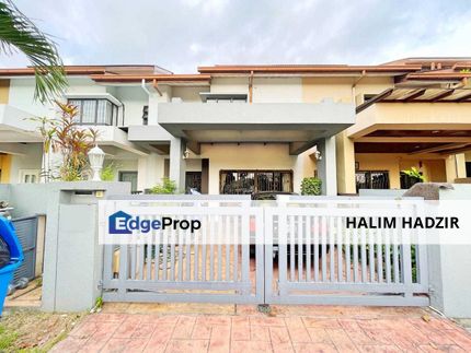 FACING OPEN DOUBLE STOREY HOUSE BUKIT JELUTONG SHAH ALAM, Selangor, Bukit Jelutong