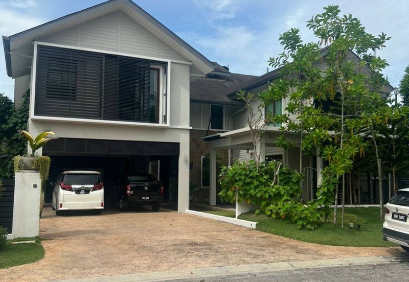 2storey End Lot D'Puncak Bungalow Bukit Jelutong, Shah Alam