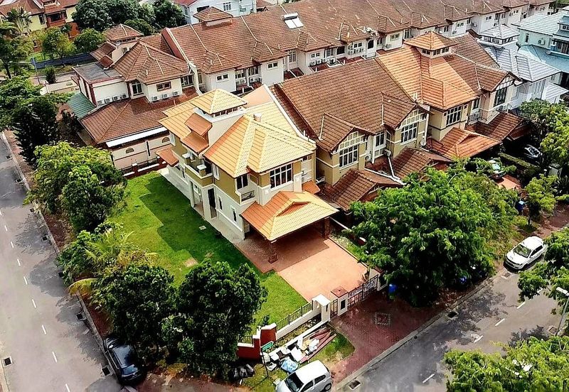Corner Lot Double Storey Superlink House Jalan Birai, Bukit Jelutong