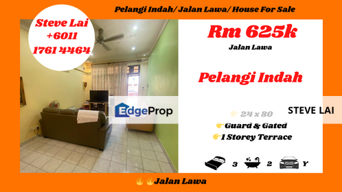 Pelangi Indah/ Jalan Lawa/ House For Sale, Johor, Ulu Tiram