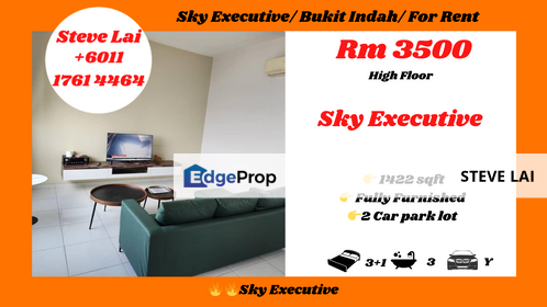 Sky Executive/ Bukit Indah/ For Rent, Johor, Johor Bahru