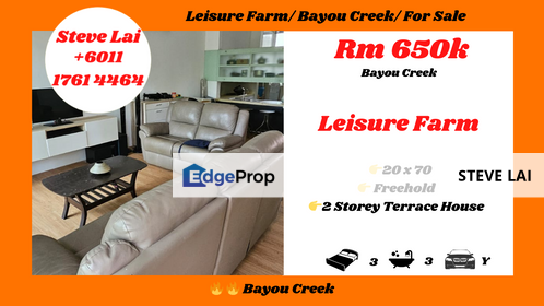 Leisure Farm/ Bayou Creek/ For Sale, Johor, Gelang Patah