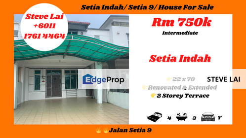 Setia Indah/ Setia 9/ House For Sale, Johor, Johor Bahru