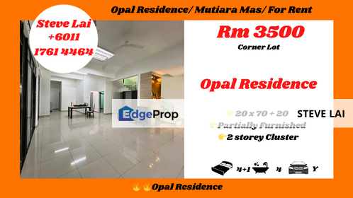 Opal Residence/ Mutiara Mas/ For Rent, Johor, Skudai
