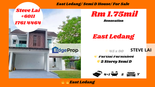 East Ledang/ Semi D House/ For Sale, Johor, Nusajaya