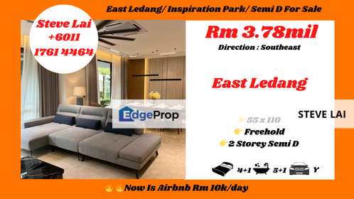 East Ledang/ Inspiration Park/ Semi D For Sale, Johor, East Ledang
