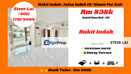 Bukit Indah/ Jalan Indah 19/ House For Sale, Johor, Johor Bahru