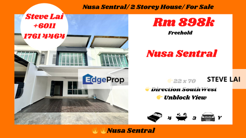 Nusa Sentral/ 2 Storey House/ For Sale, Johor, 