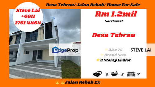 Desa Tebrau/ Jalan Rebab/ House For Sale, Johor, Johor Bahru