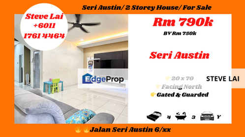 Seri Austin/ 2 Storey House/ For Sale, Johor, Johor Bahru