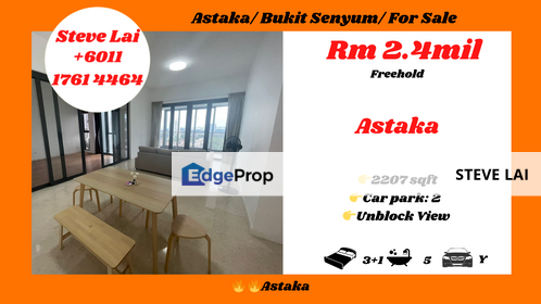 The Astaka/ 1 Bukit Senyum/ For Sale, Johor, Johor Bahru