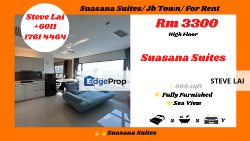 Suasana Suites/ Jb Town/ For Rent, Johor, Johor Bahru