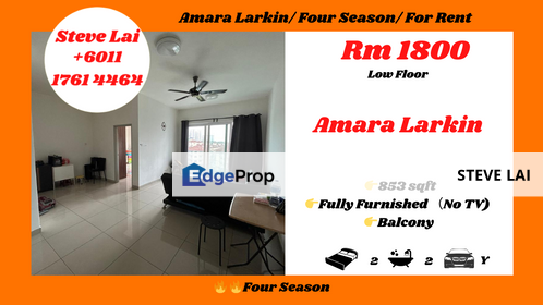 Amara Larkin/ Four Season/ For Rent, Johor, Johor Bahru