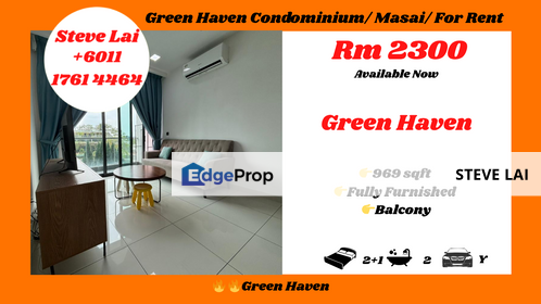 Green Haven Condominium/ Masai/ For Rent, Johor, Masai