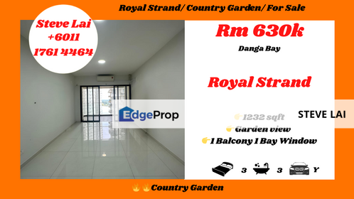 Royal Strand/ Country Garden/ For Sale, Johor, Johor Bahru