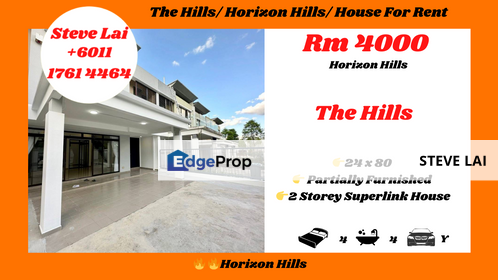 The Hills/ Horizon Hills/ House For Rent, Johor, Nusajaya