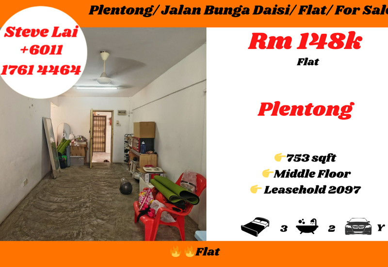 Flat Taman Plentong Utama