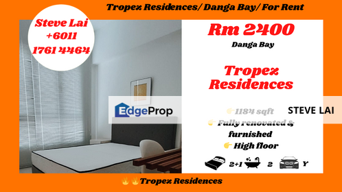 Tropez Residences/ Danga Bay/ For Rent, Johor, Johor Bahru