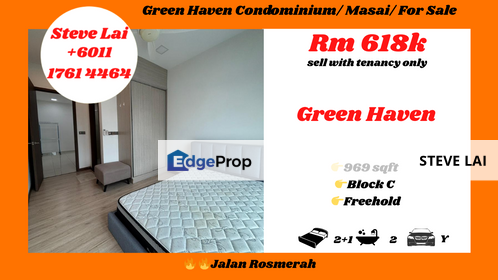 Green Haven Condominium/ Masai/ For Sale, Johor, Masai
