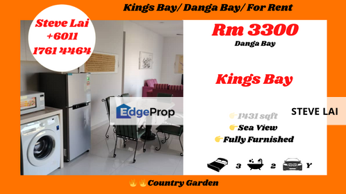 Kings Bay/ Danga Bay/ For Rent, Johor, Johor Bahru
