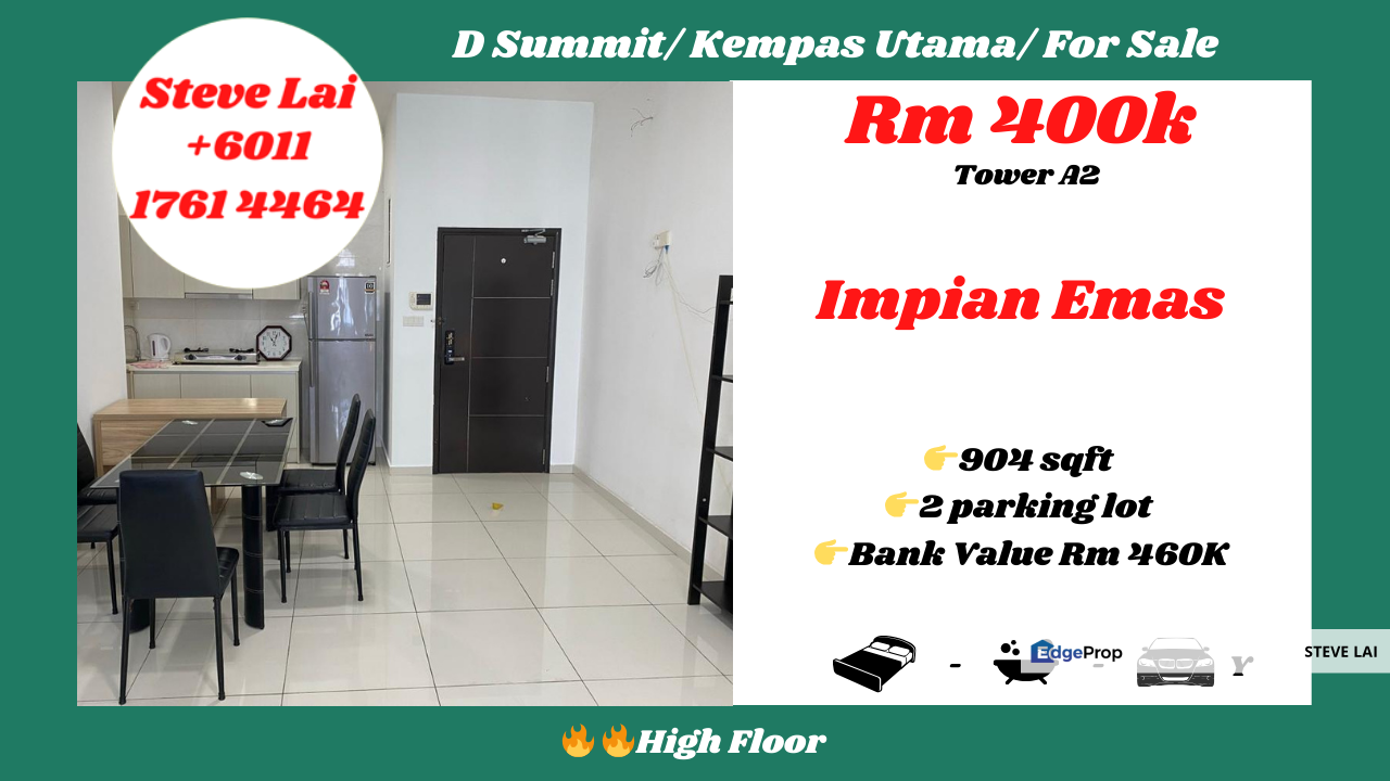 D Summit/ Kempas Utama/ For Sale, Johor, Johor Bahru