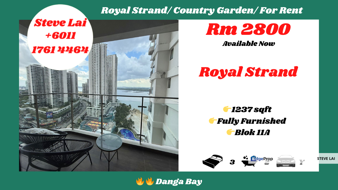 Royal Strand/ Country Garden/ For Rent, Johor, Johor Bahru
