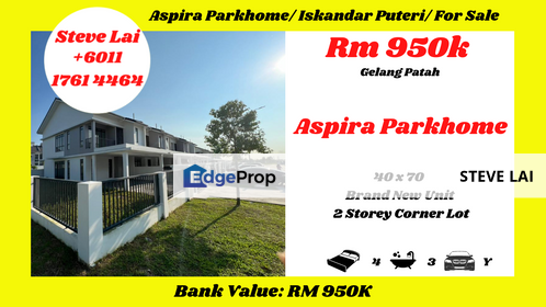 Aspira Parkhome/ Iskandar Puteri/ For Sale, Johor, Gelang Patah