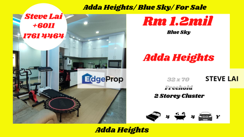 Adda Heights/ Blue Sky/ For Sale, Johor, Johor Bahru