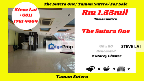 The Sutera One/ Taman Sutera/ For Sale, Johor, Johor Bahru