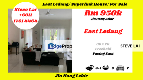 East Ledang/ Superlink House/ For Sale, Johor, Nusajaya