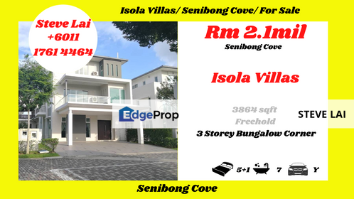 Isola Villas/ Senibong Cove/ For Sale, Johor, Masai