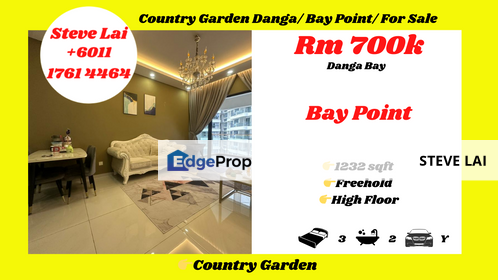 Country Garden Danga/ Bay Point/ For Sale, Johor, Johor Bahru